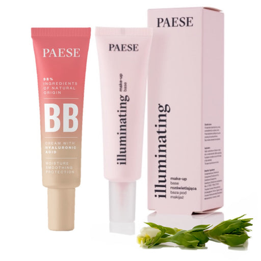 Nature21 Blvd_PAESE Coverage Bundle BB Cream + Illuminating Makeup Base - Save 25% 