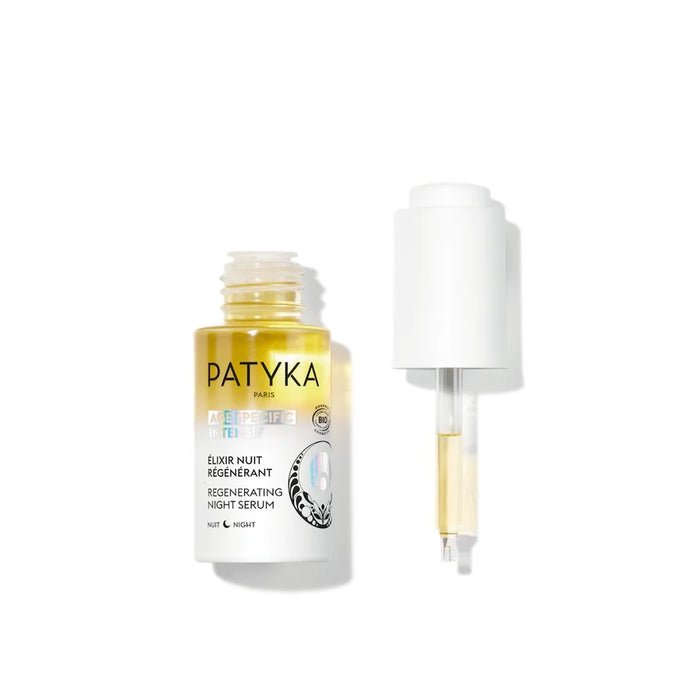 PATYKA | Regenerating Night Serum | 15 ml | 0.5 fl. oz with open lid