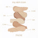 Nature21 Blvd Paese My Skin Icon Foundation Color Swatch