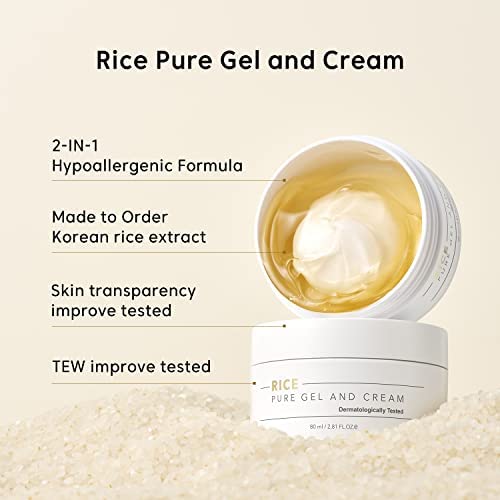 THANK YOU FARMER | Rice Pure Gel and Cream | 80 ml | 2.81 fl. oz.